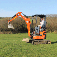 Kubota mini digger